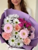 Букет-комплимент в лавандовом оформлении №830