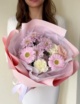 Букет нежный в розовых тонах №1666