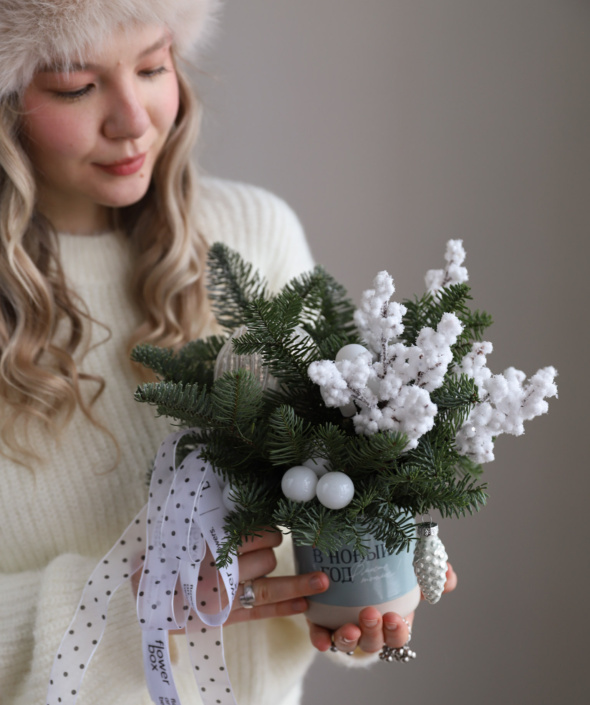 Новогодняя композиция в кружке №2126