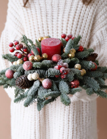 Подсвечник новогодний №2022