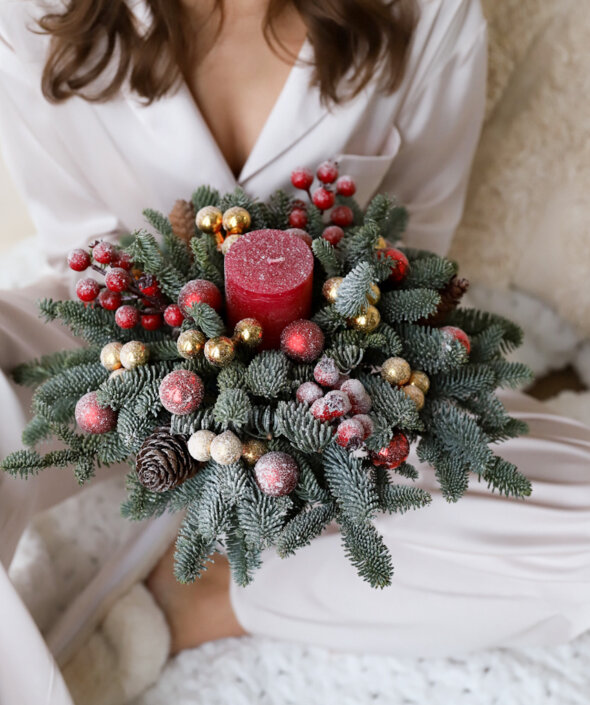 Подсвечник новогодний №2022