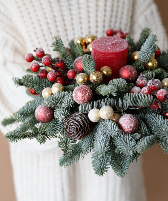 Подсвечник новогодний №2022