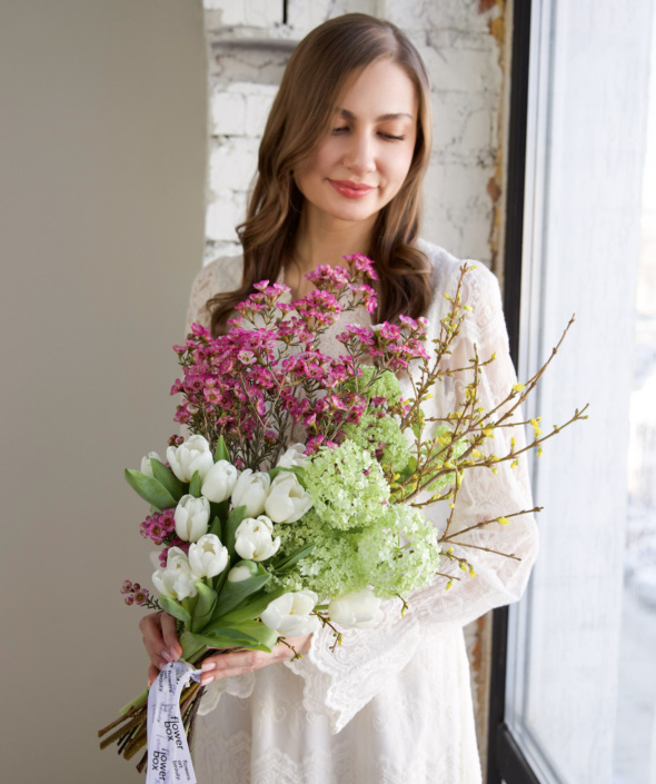 Весенние цветы в ленту №2138