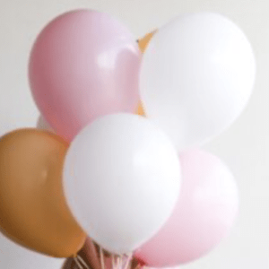 Воздушные шары в персиковой гамме (7 шт) №287 - Фото 88