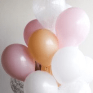 Воздушные шары в персиковой гамме (15 шт) №286 - Фото 75