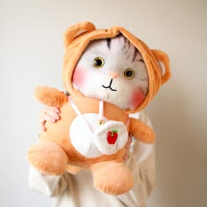 Мягкая игрушка — Котенок в костюме №1360 - Фото 25