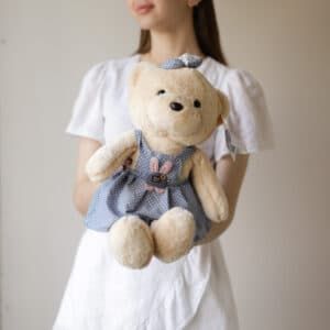 Мягкая игрушка - Мишка в платье S №1711 - Фото 11