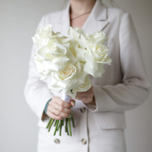 Свадебный букет с розами №951 - Фото 10